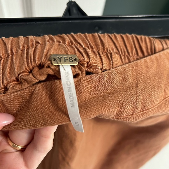 YFB Linen blend skort - Picture 3 of 5